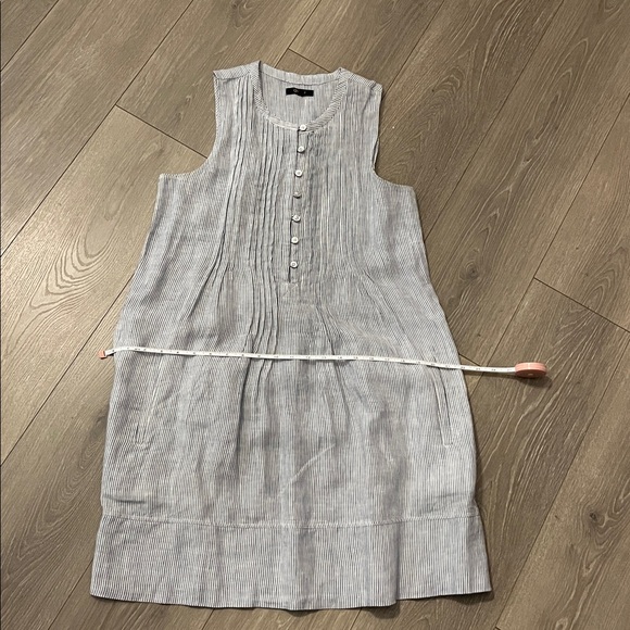 NWOT Quince European Linen Sleeveless Swing Dress Size Small - Picture 16 of 16